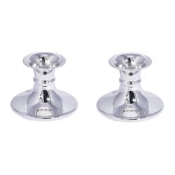 Small English Sterling Silver Candlesticks